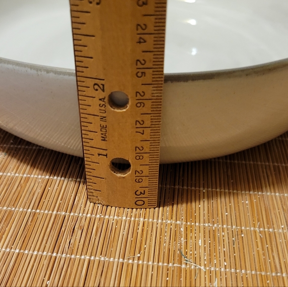 Round Gray-Cream Reactive Glaze Stoneware Pasta Bowl 8.5" Hearth & Hand Magnolia - Picture 5 of 7